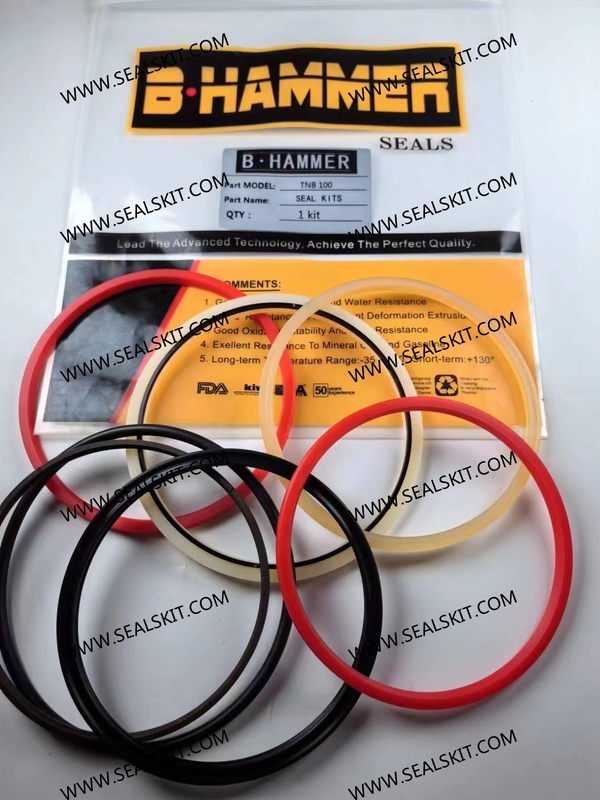 TOKU TNB 100 TNB 110 Hydraulic Breaker Hammer Seal Kit Hydraulic Repair Kit  Tool Diameter 115MM