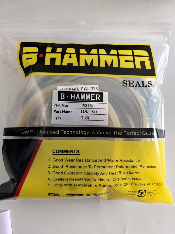 Frukawa Hydrualic Breaker Seal Kit  FXJ 375 902408-920050 920060 920070 920080 920090