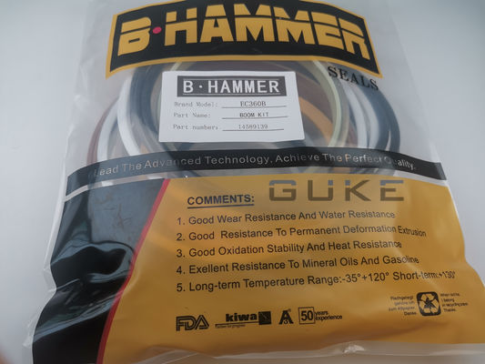 Хорошая цена Набор Voe 14589139 уплотнения заграждения экскаватора EC360B онлайн